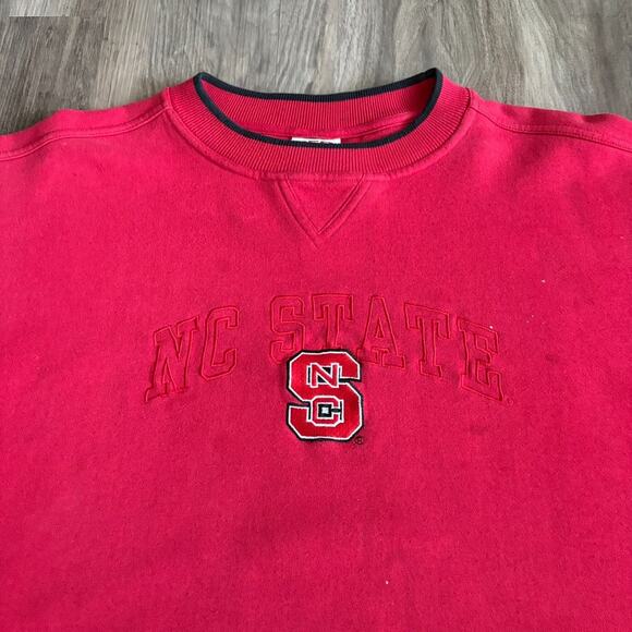 Vintage NC State University Wolfpack Sweatshirt Men's Size XL Carolina PAINTER - Picture 3 of 13